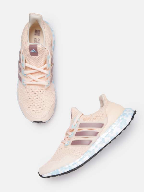 Peach adidas shoes clearance