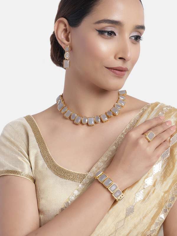 Tanmaniya set in best sale pearl