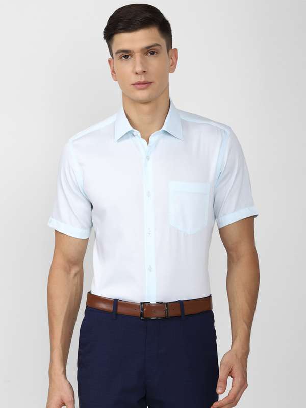 100 Cotton Half Sleeve Shirts - Buy 100 