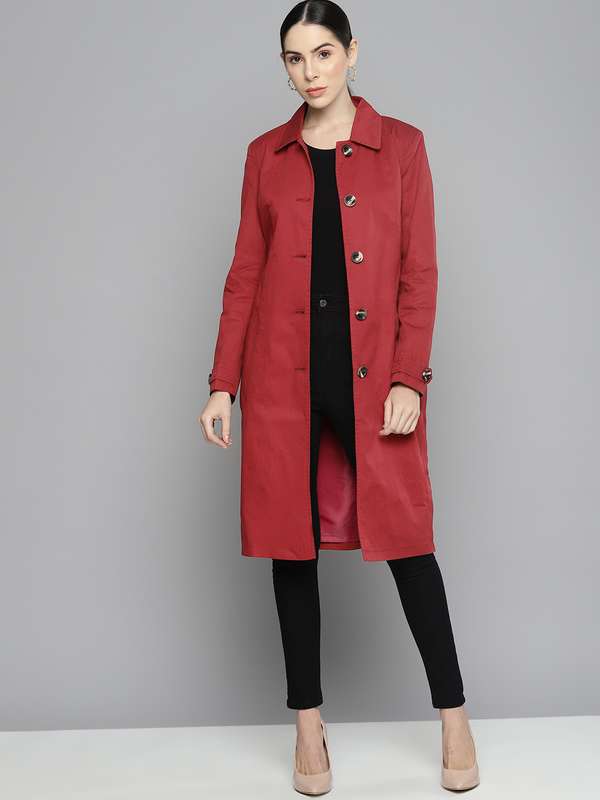 Long cotton coats clearance