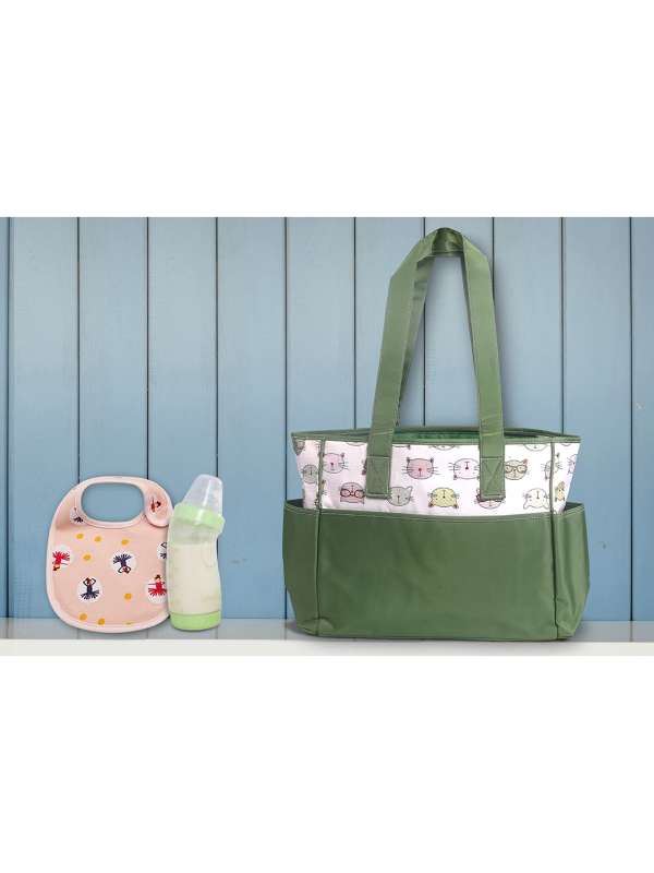 House of Quirk Baby Diaper Bag Maternity Backpack Quilted