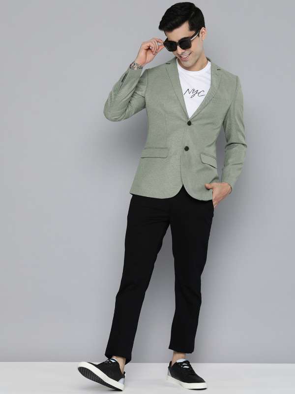 Shoes with casual blazer shop
