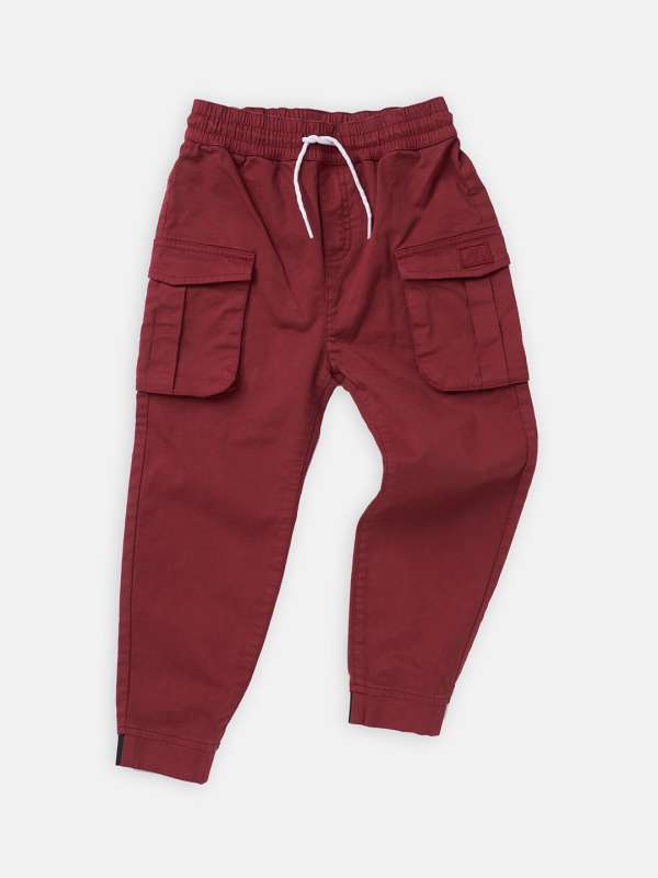 Petite Red Pocket Detail Cargo Pants  Pants for women Red cargo pants  Clothes