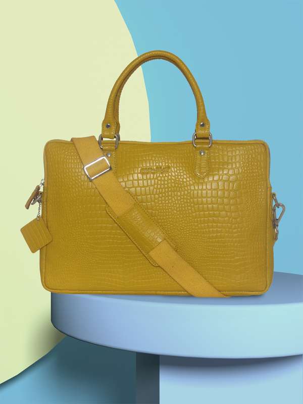 Mustard new arrivals laptop bag