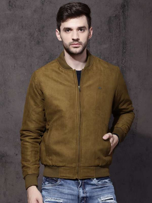 Khaki Jackets Buy Trendy Khaki Jackets Online in India Myntra