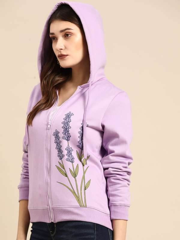 Women's floral sweatshirts online