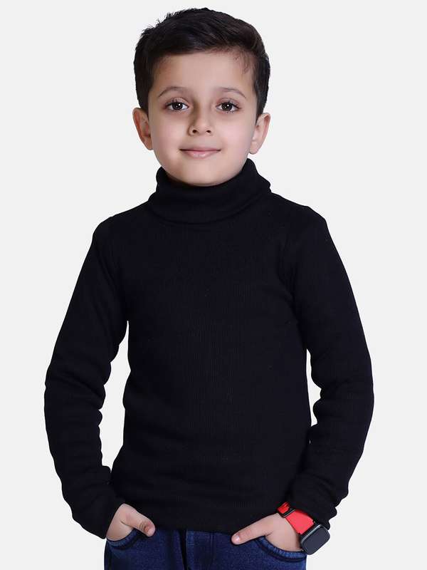 Boys high neck t shirt Clearance