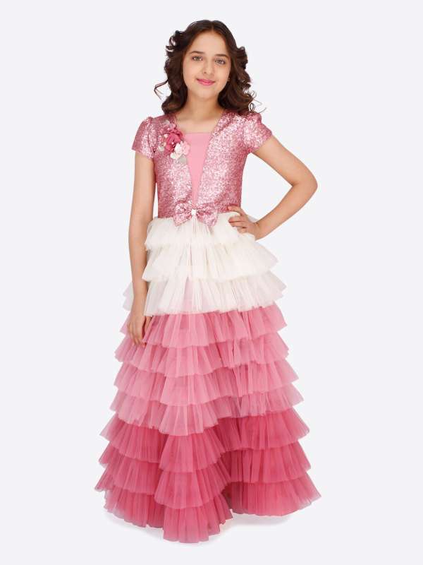 Cutecumber Pink Party Gown Buy Cutecumber Pink Party Gown online in India