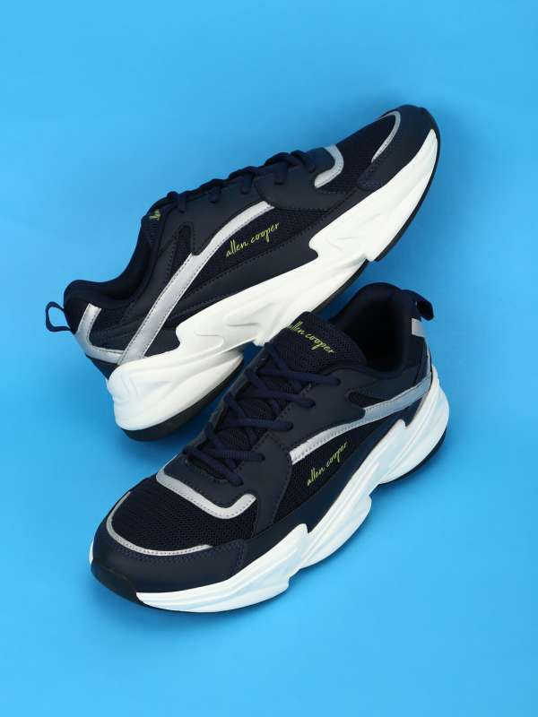 Allen cooper navy best sale blue running shoes