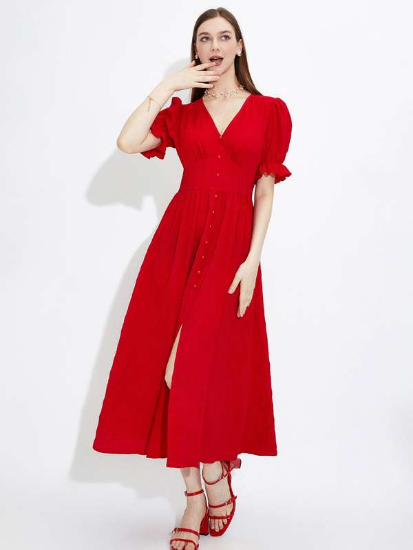 Red Dress - Buy Trendy Red Colour 