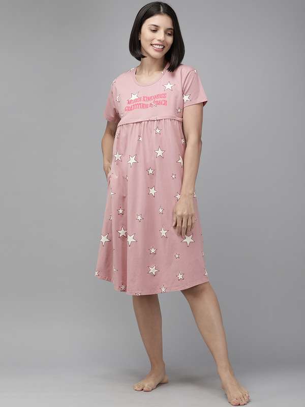 Maternity shirt nightdress clearance