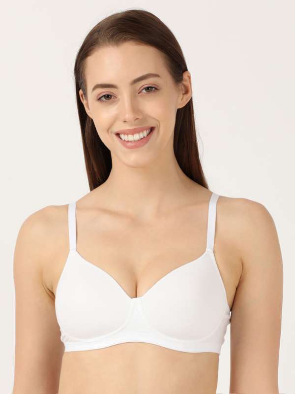 Jockey White Cotton T-Shirt Bra