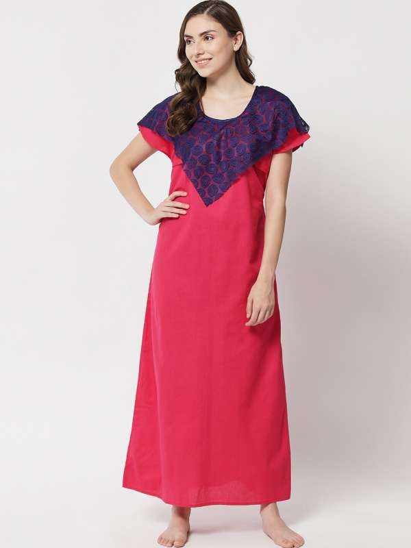 Klamotten Nightdress Maternity Sleepwear Buy Klamotten Nightdress Maternity Sleepwear online in India