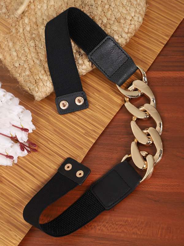 Skinny Faux-Leather Belt For Women (0.50-Inch)