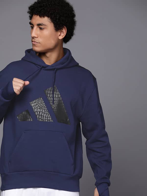Adidas Blue Outdoor Sweatshirt - Buy Adidas Blue Outdoor