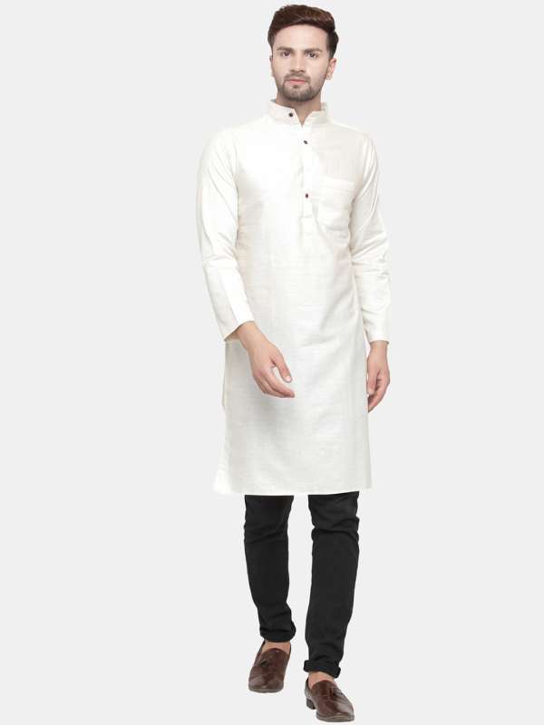 Buy Mens White Punjabi Kurta online in India