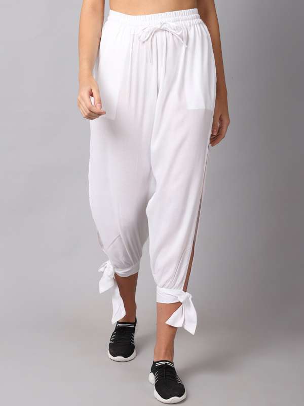 White Joggers Buy Trendy White Joggers Online in India Myntra