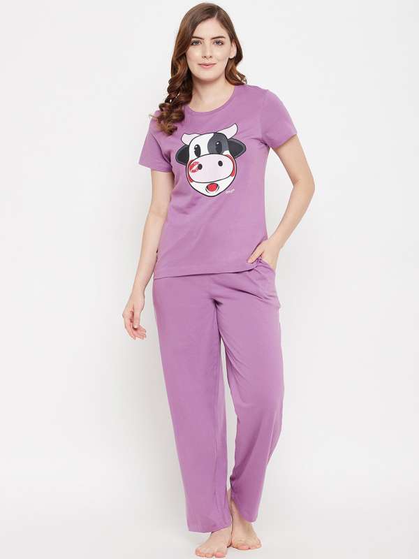 Myntra night dress cotton outlet