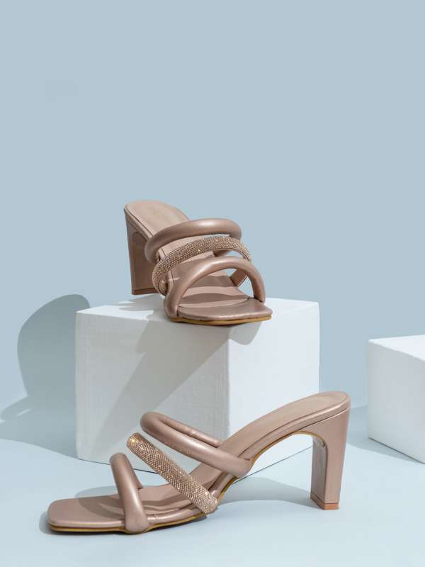 Beli Rose Gold Heels Buy Beli Rose Gold Heels online in India