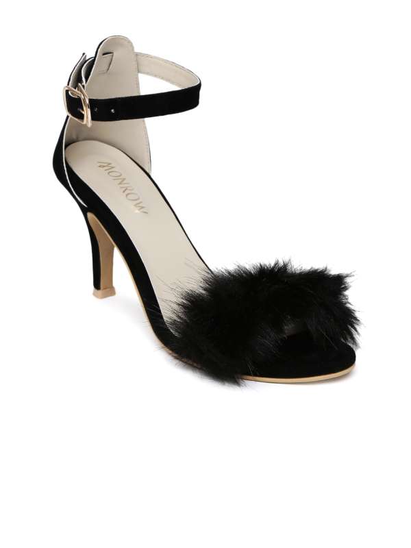 Fur Heels Sandal - Buy Fur Heels Sandal 