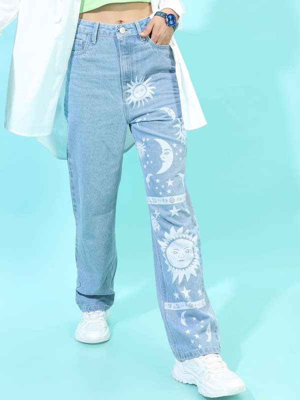 Women Printed Jeans Buy Women Printed Jeans online in India