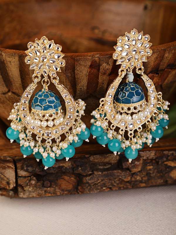 Sky blue shop earrings online