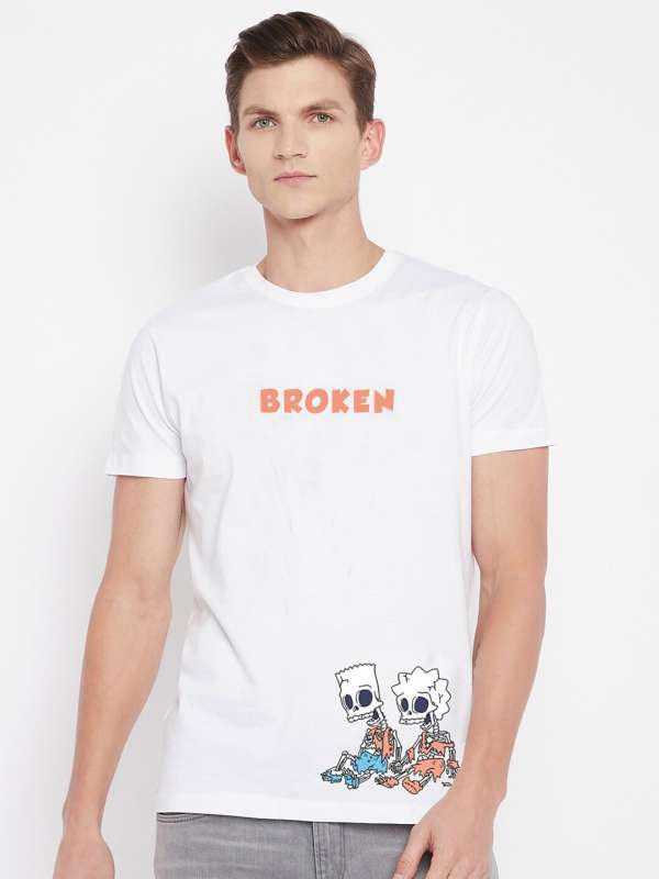 T shirt simpson clearance bershka