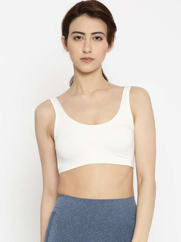 Buy Amour Secret Easy Movement Sports Bra - Cream at Rs.675 online