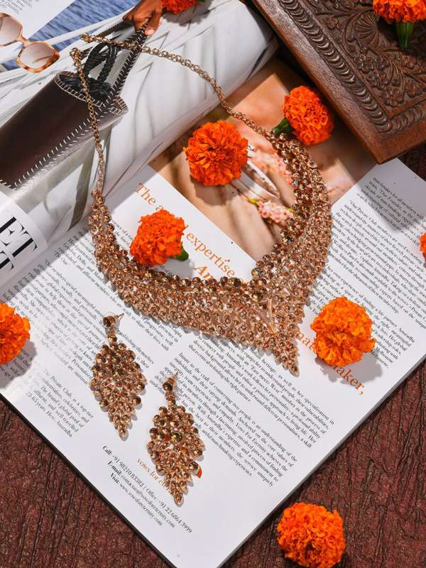Lehenga jewellery set online top