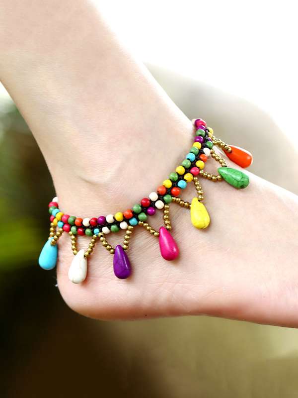 Copper anklets online online