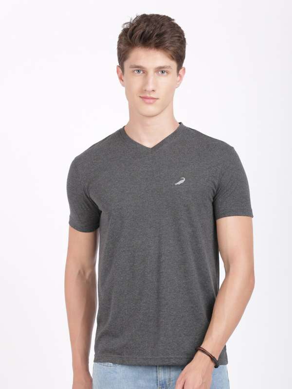 By Yuvraj Singh Grey V Neck T Shirt 4755966.htm Buy By Yuvraj