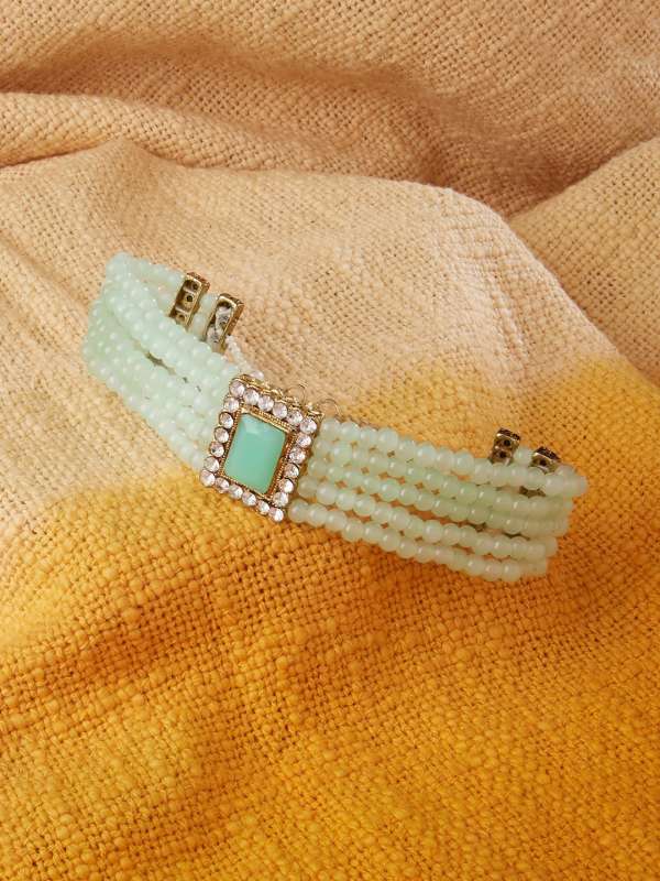 Neon green top bracelet
