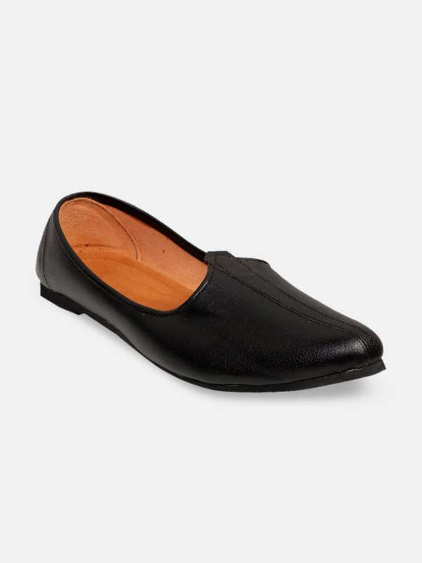 Panahi black ethnic shoes discount