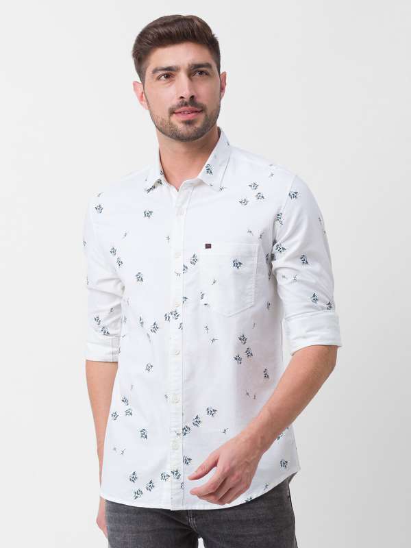 Spykar white shirt hotsell