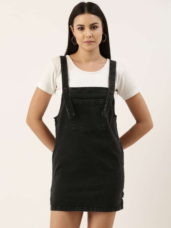 Pinafore cheap dress myntra