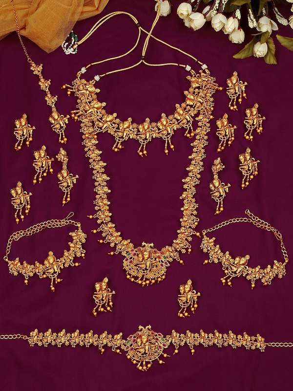 Bridal Jewellery Necklace Lehenga Choli 