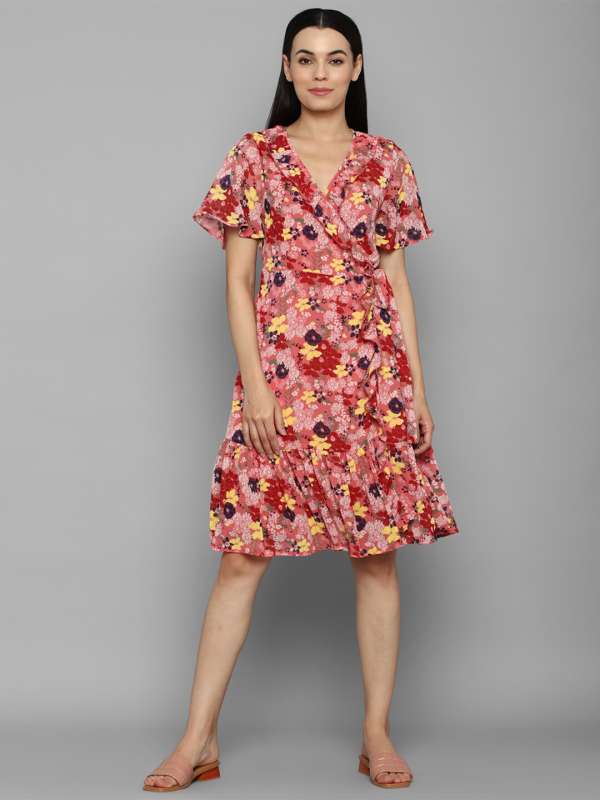 Allen solly dresses myntra sales
