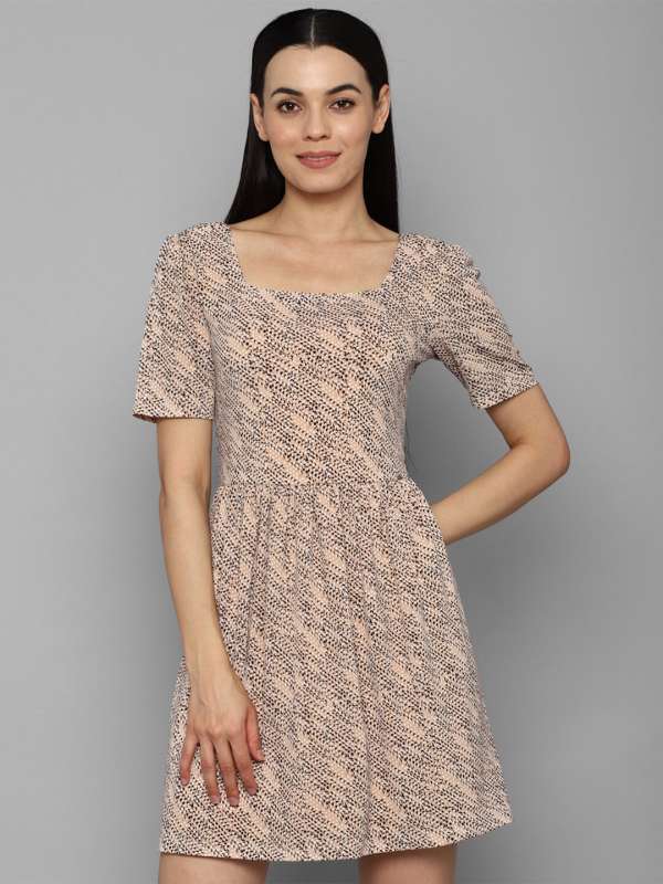 Allen solly dresses sales myntra