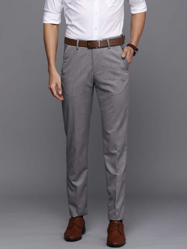 Gray top pants formal