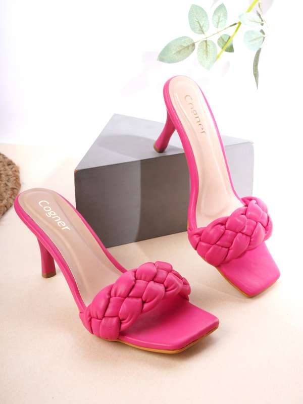 Myntra sandals 2025 heels