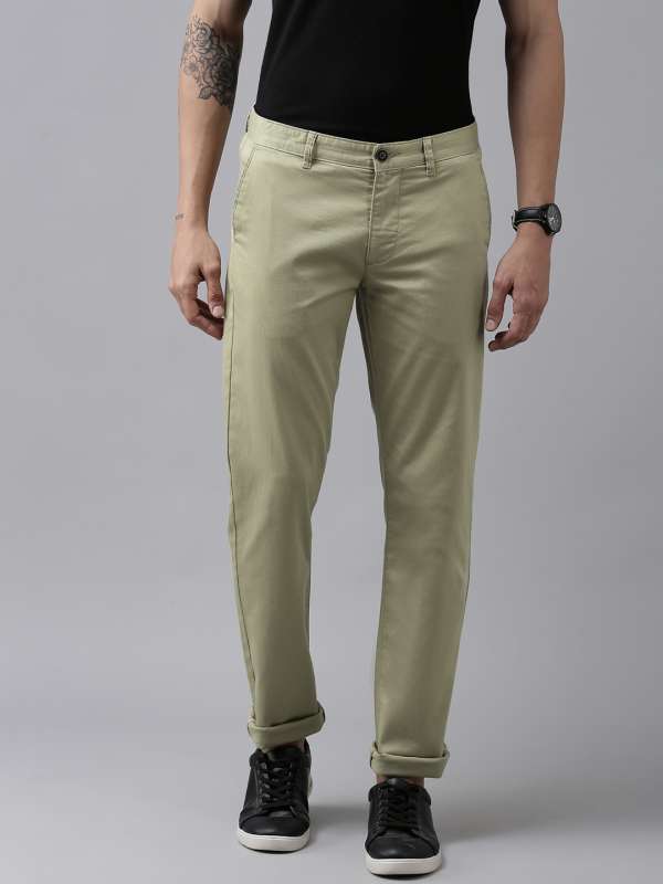 Buy Olive Green Trousers  Pants for Men by Hubberholme Online  Ajiocom