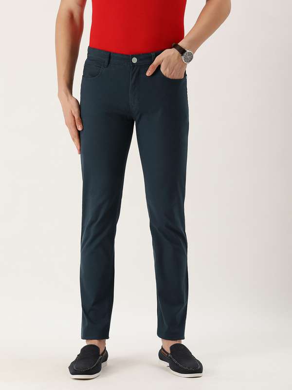 Peter England Super Slim Fit Trousers 