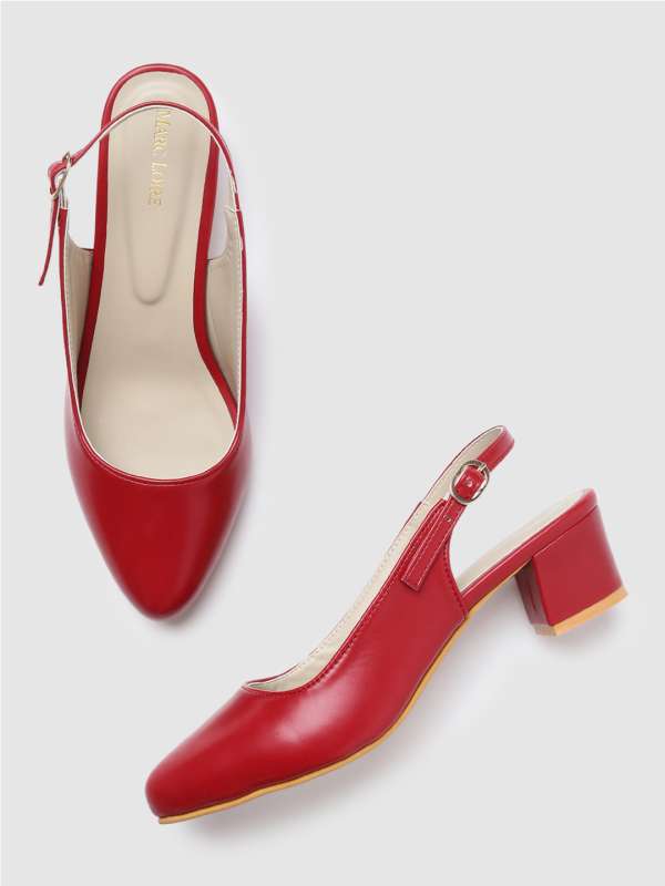 Buy Marc Loire Red Heels Myntra