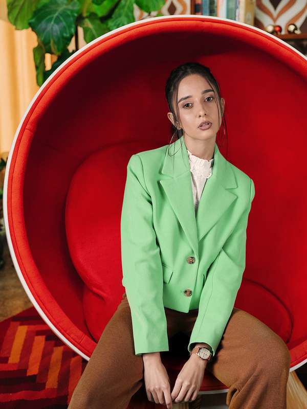 Green Blazer Women - Buy Green Blazer 