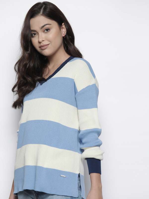 Nautica clearance striped sweater