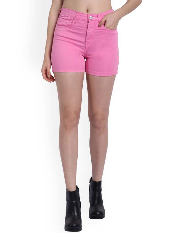 H&M Hot pants lichtgrijs simpele stijl Mode Korte broeken Hot pants 
