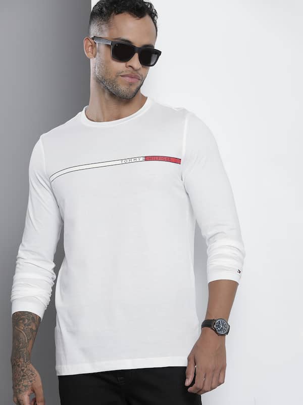 Tommy Hilfiger Mens WCC Essential Long Sleeve Henley Shirt 