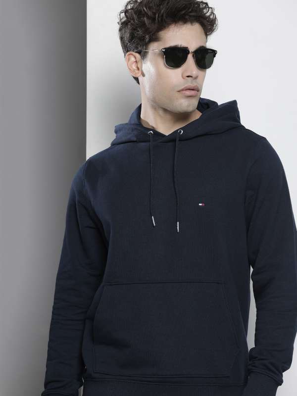 Mens navy tommy hilfiger sweatshirt top