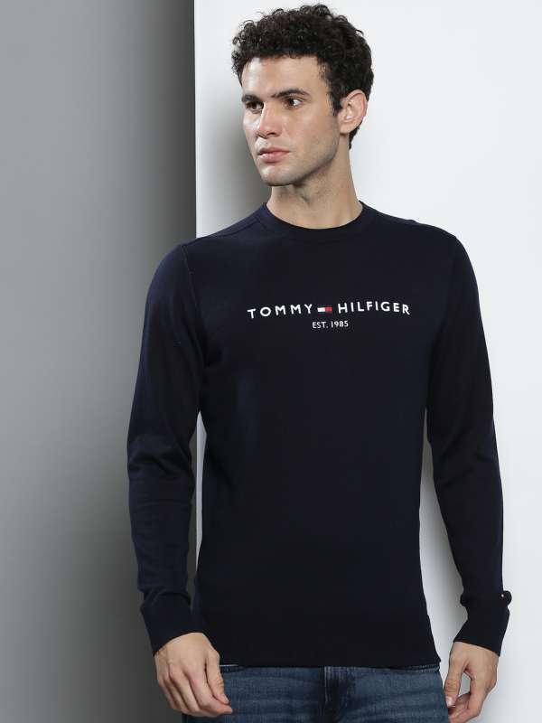 Tommy hilfiger navy sweatshirt online