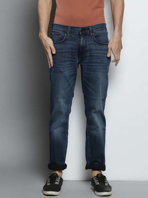 Navy Blue Men Jeans Wrangler Tommy Hilfiger Buy Navy Blue Men